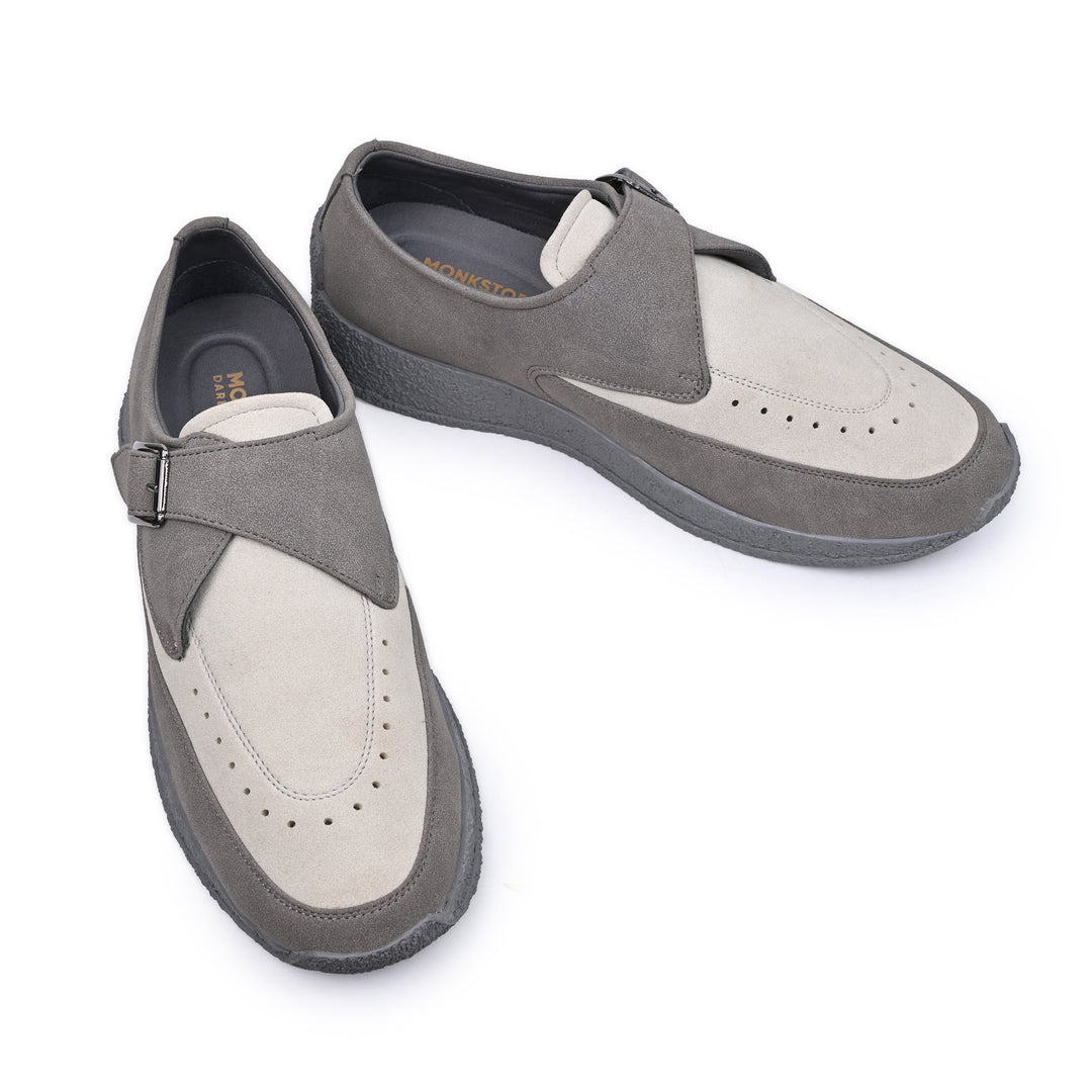 Monkstory Escape Monk Hybrid Sneakers – Charcoal & Light Grey