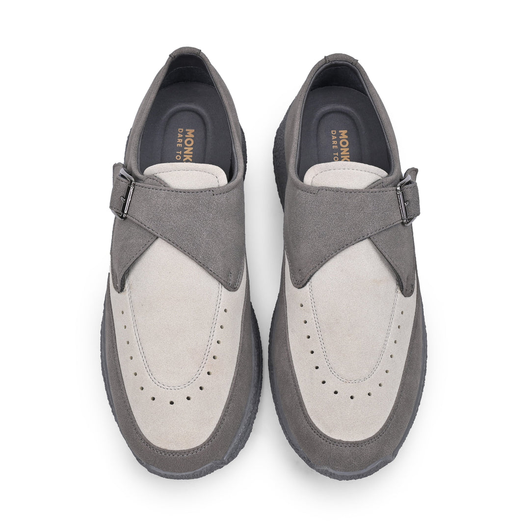 Monkstory Escape Monk Hybrid Sneakers – Charcoal & Light Grey