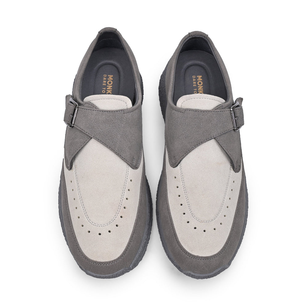 Monkstory Escape Monk Hybrid Sneakers – Charcoal & Light Grey