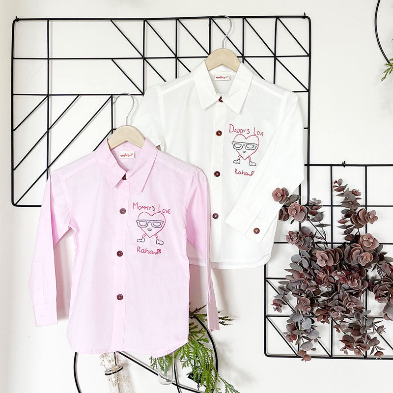 Mommy's Love (Pink) äóñ Personalized Formal Shirt