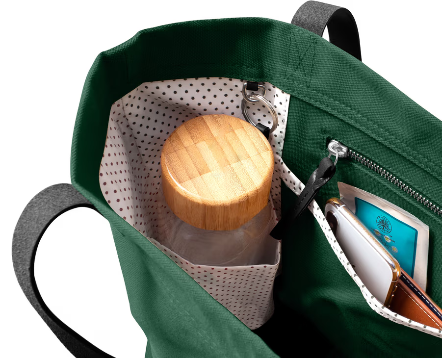 Buoy Tote Bag( Beige,Biscuit,Blue,Forest Green,Green,Mint,Mustard,Red)