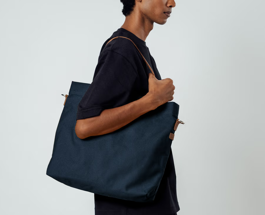 Buoy Tote Bag( Beige,Biscuit,Blue,Forest Green,Green,Mint,Mustard,Red)