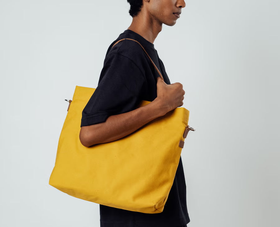 Buoy Tote Bag( Beige,Biscuit,Blue,Forest Green,Green,Mint,Mustard,Red)