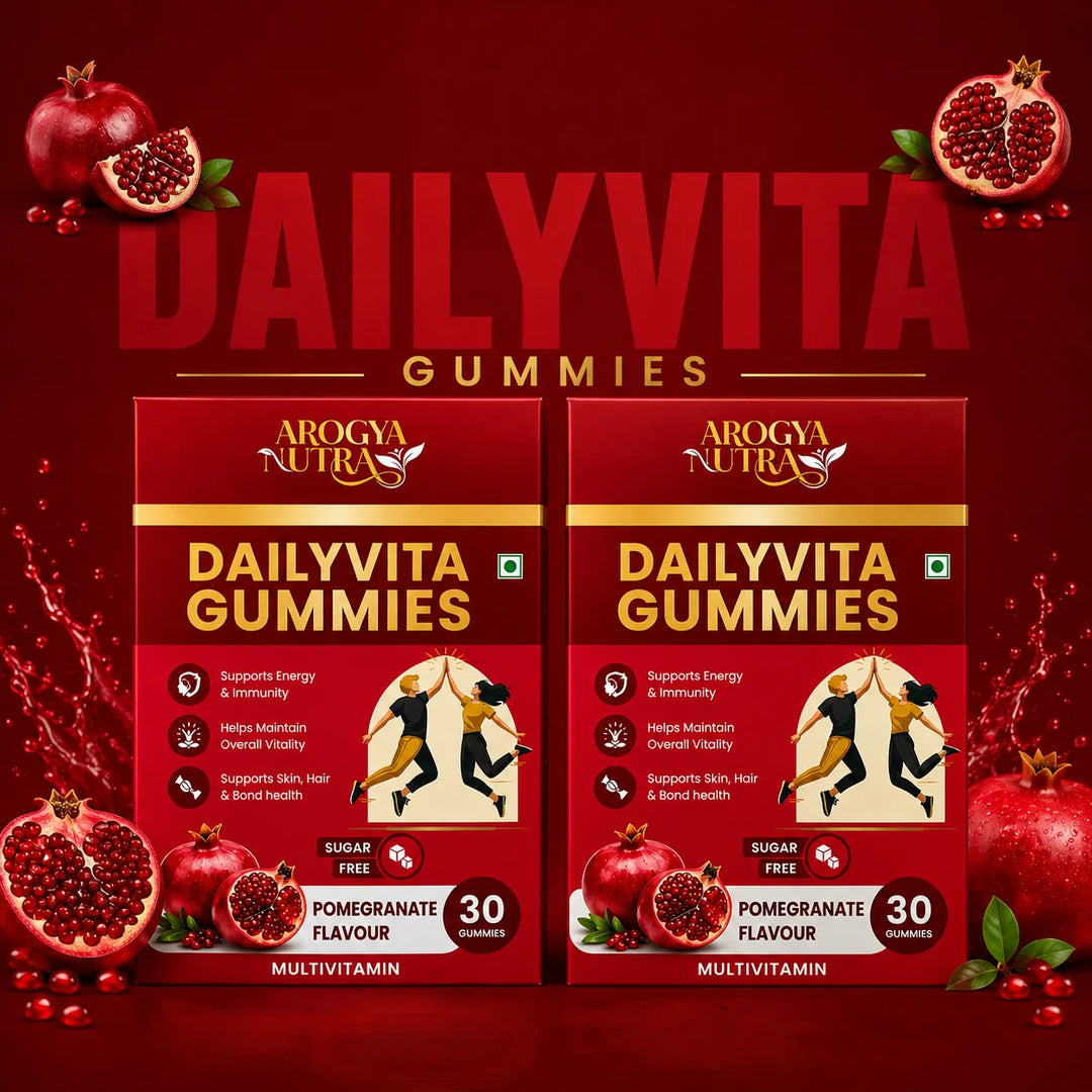 DailyVita Gummies │ Complete Multivitamin │ Pomegranate Flavor