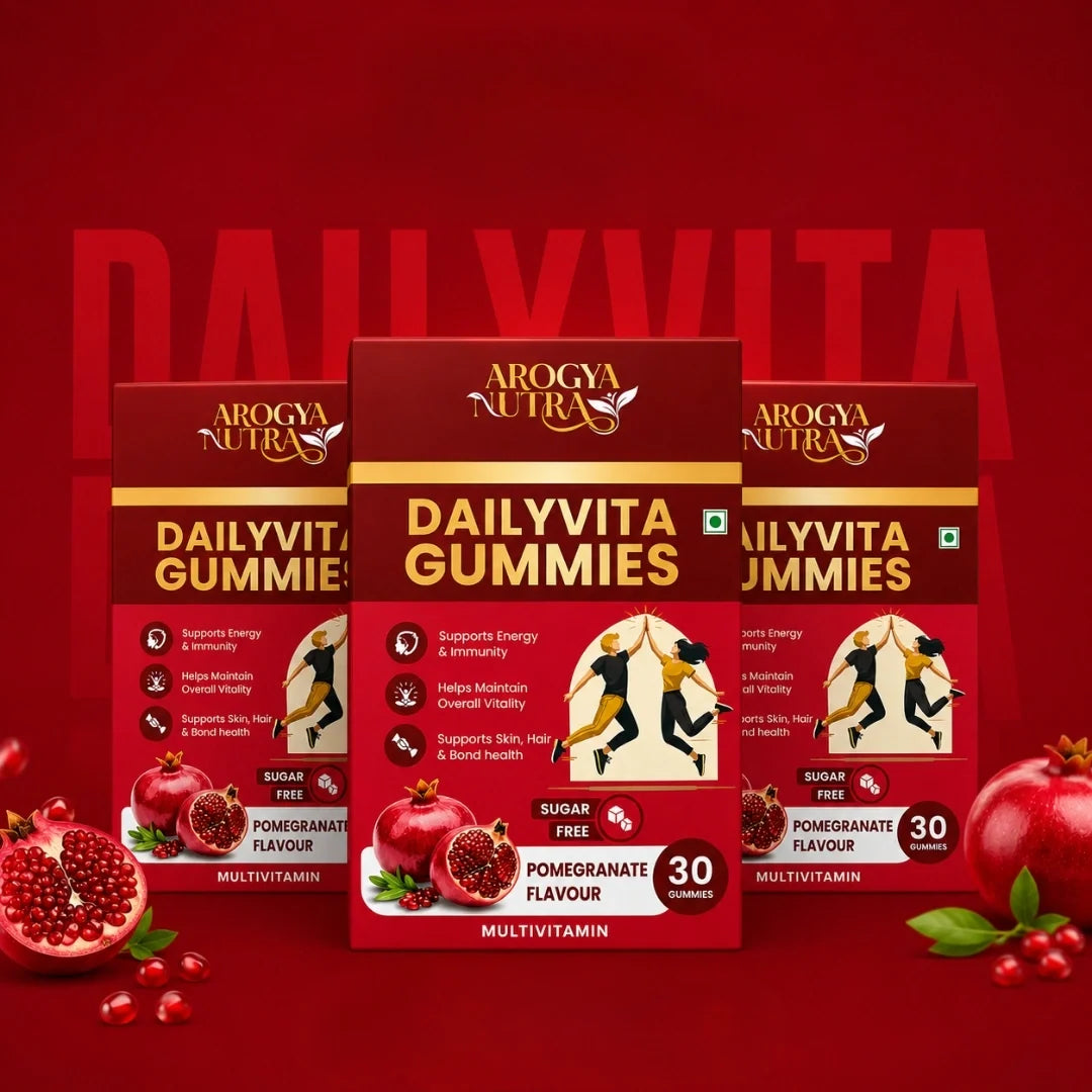 DailyVita Gummies │ Complete Multivitamin │ Pomegranate Flavor