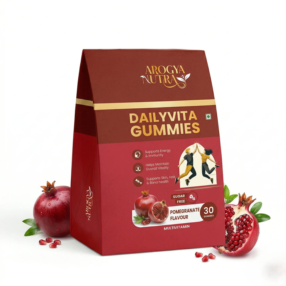 DailyVita Gummies │ Complete Multivitamin │ Pomegranate Flavor