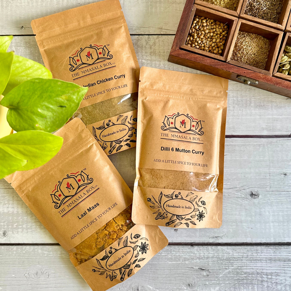 The MMasala Box Co. Curry Masala Mix Combo | 100g Each