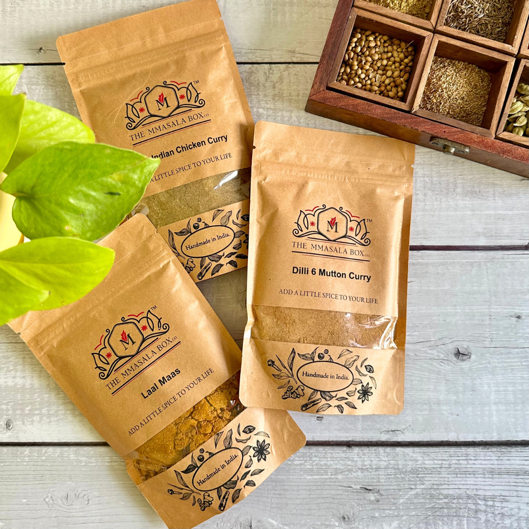 The MMasala Box Co. Curry Masala Mix Combo | 100g Each