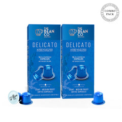 The  Bean Co Roasters Delicato Aluminium Coffee Capsules | Combo Pack