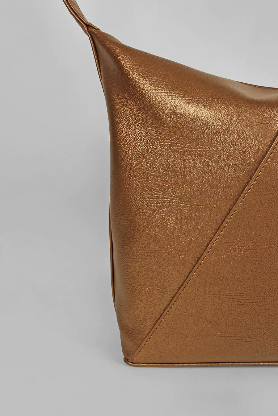 The House Of Ganges Demi Hobo Vegan Leather Bag