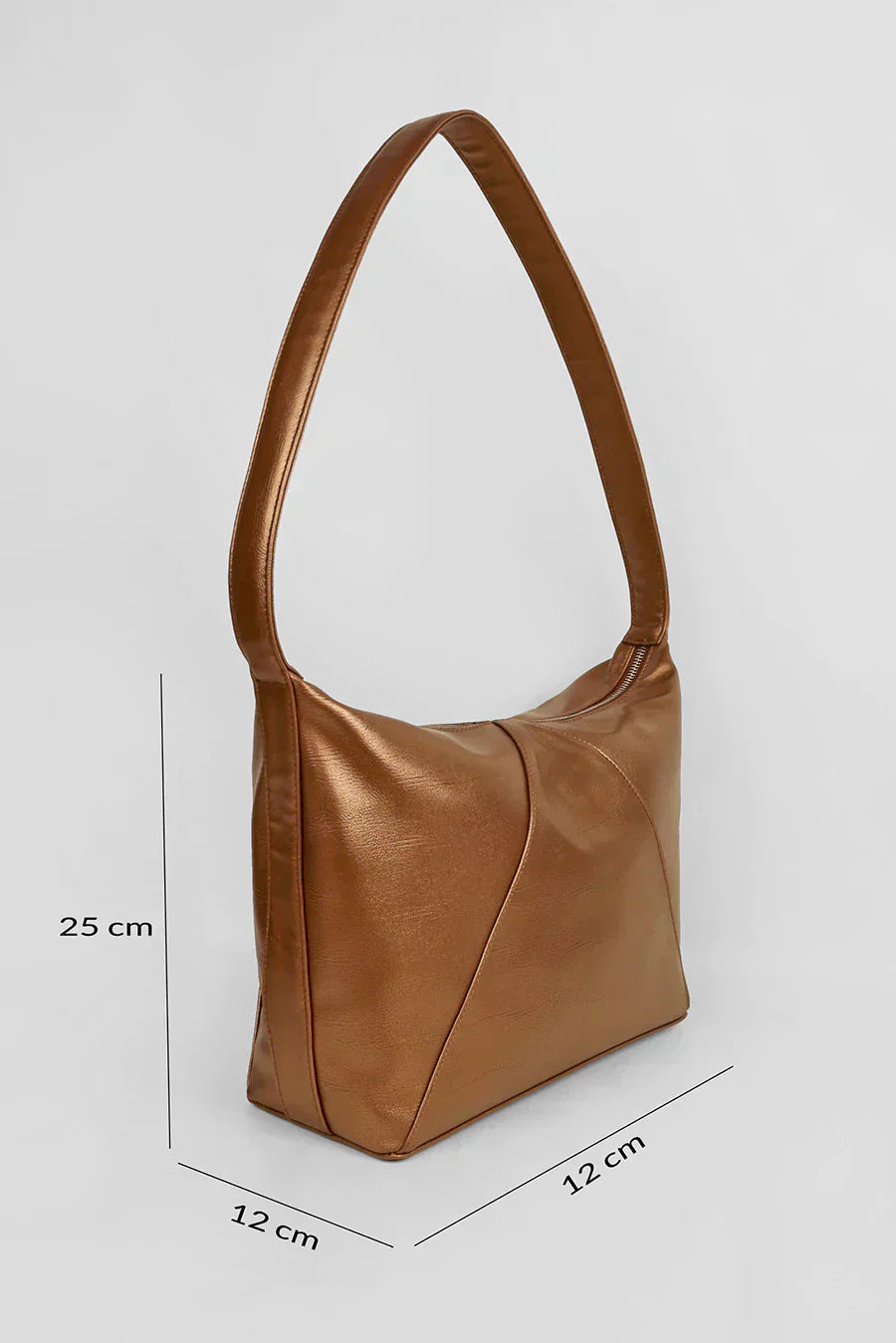 The House Of Ganges Demi Hobo Vegan Leather Bag