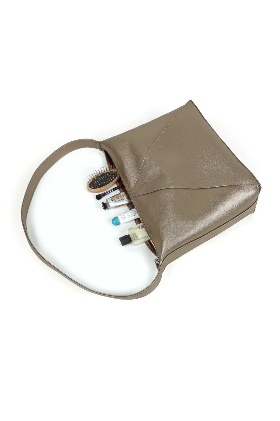 The House Of Ganges Demi Hobo Vegan Leather Bag