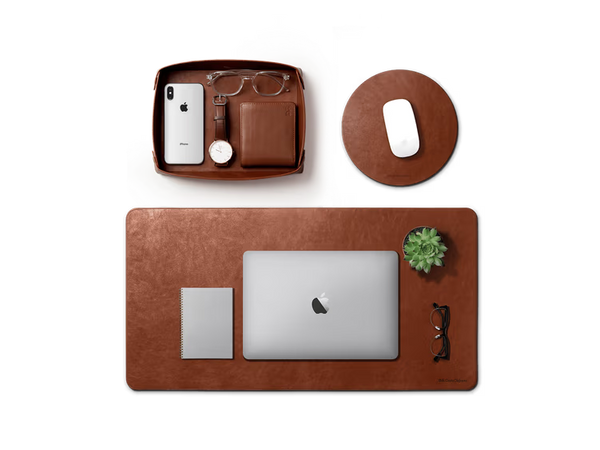 Desk Trio Bundle(Black,Tan)