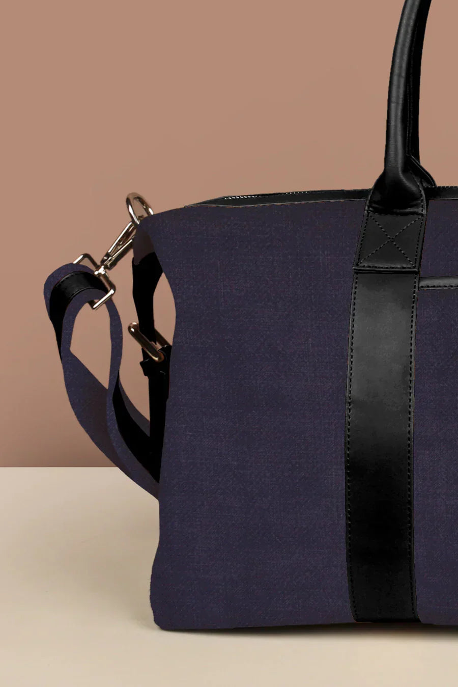 The House of Ganges - Joey Large Vegan Leather Duffle Bag For Men