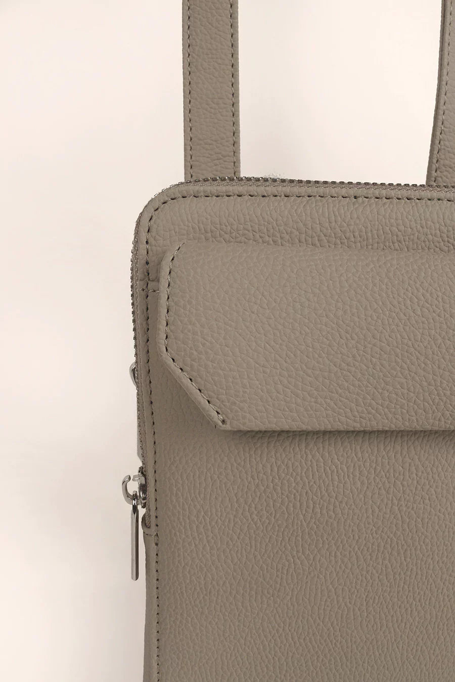 Vertical Vegan Leather Mobile Pouch