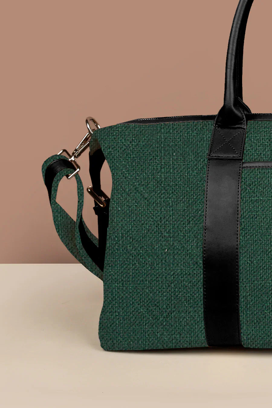 The House of Ganges - Joey Large Vegan Leather Duffle Bag For Men