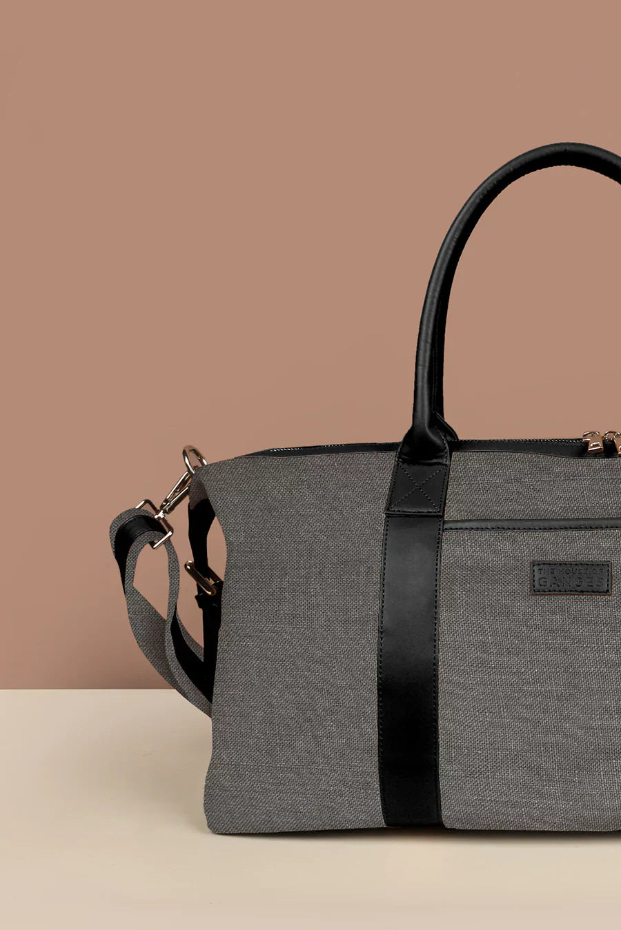 The House of Ganges - Joey Large Vegan Leather Duffle Bag For Men