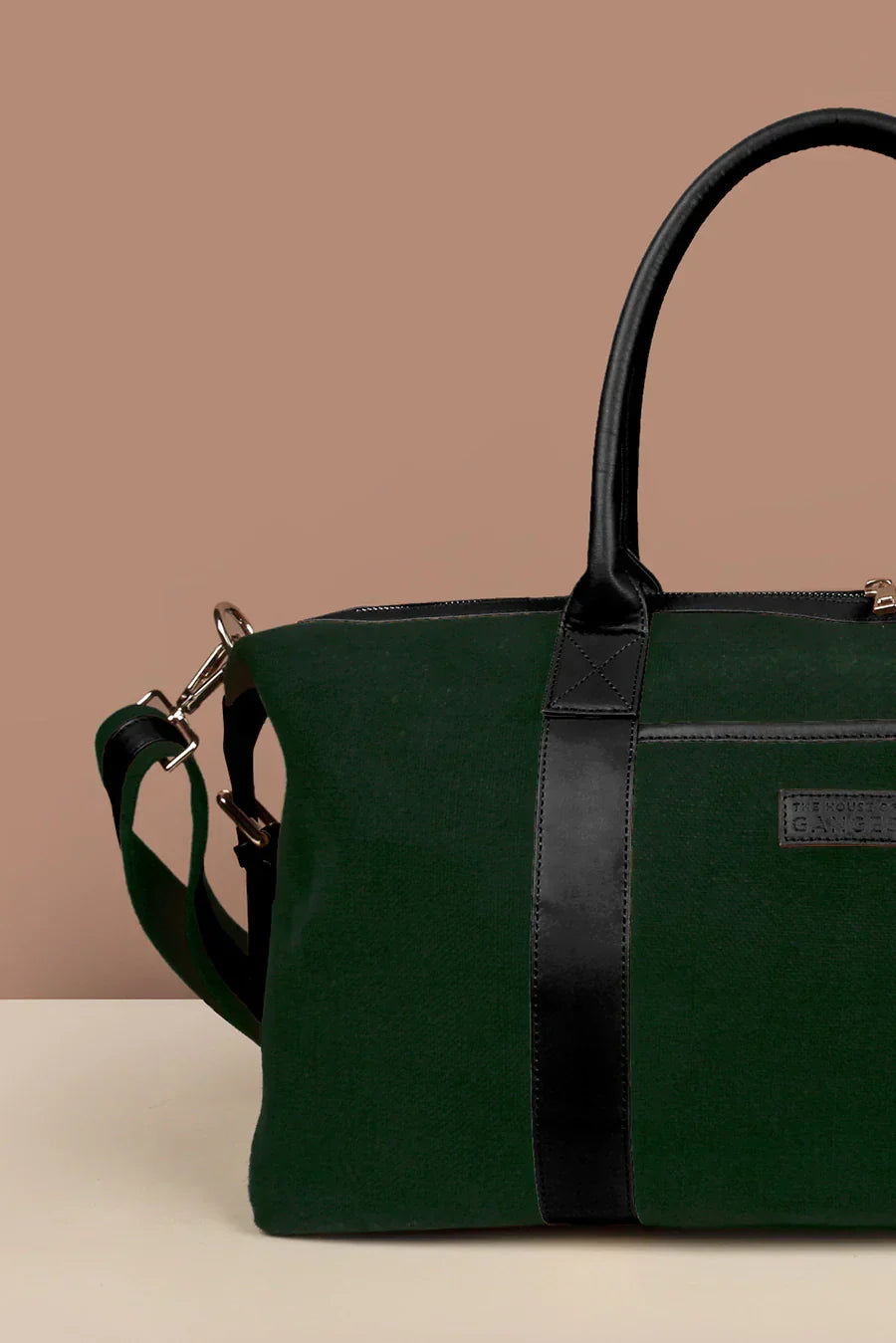 The House of Ganges - Joey Large Vegan Leather Duffle Bag For Women