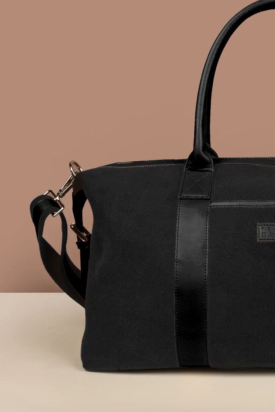 The House of Ganges - Joey Large Vegan Leather Duffle Bag For Men