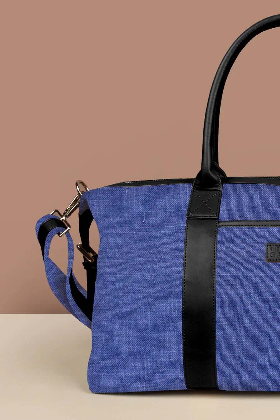 The House of Ganges - Joey Large Vegan Leather Duffle Bag For Women