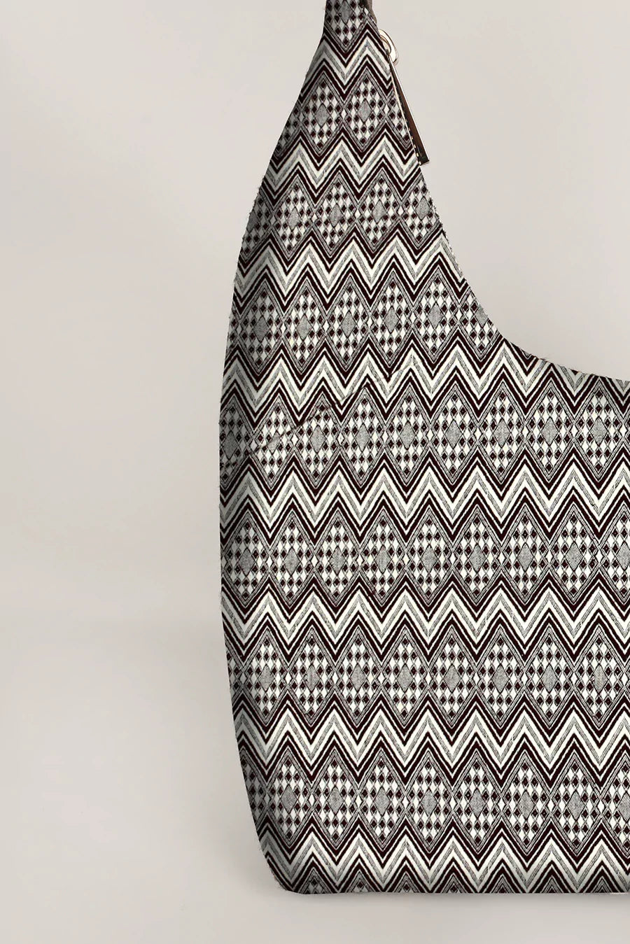 Katie Medium Handloom Shoulder Bag