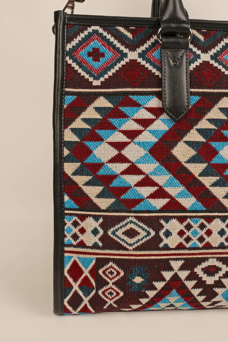 Charlotte Handloom Box Tote Bag