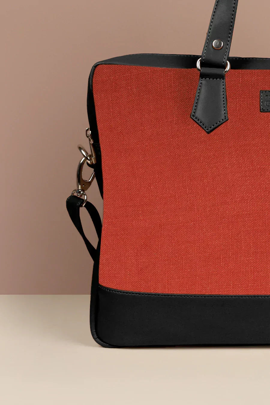 The House of Ganges - Ross Soft Jute 15 Inch Laptop Bag for Men