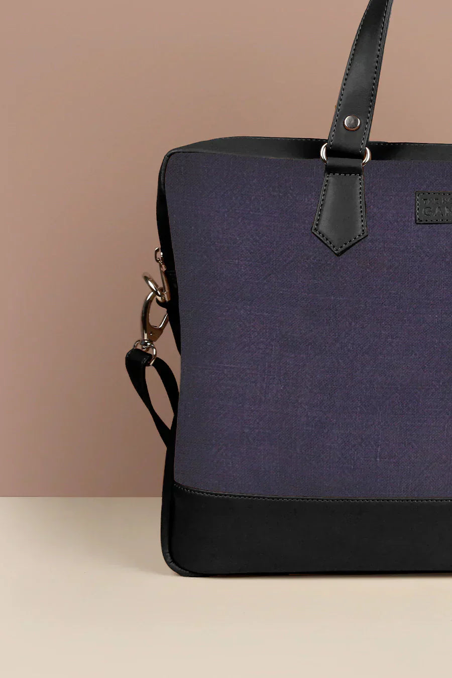 The House of Ganges - Ross Soft Jute 15 Inch Laptop Bag for Men