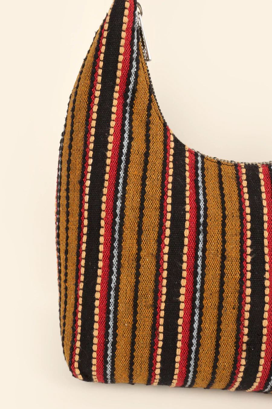 Katie Medium Handloom Shoulder Bag