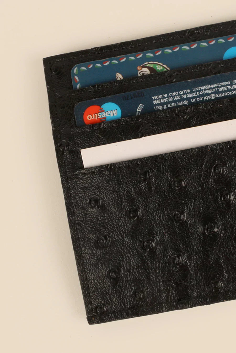 James Vegan Leather Card Holder