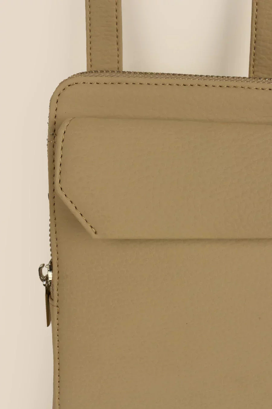 Vertical Vegan Leather Mobile Pouch