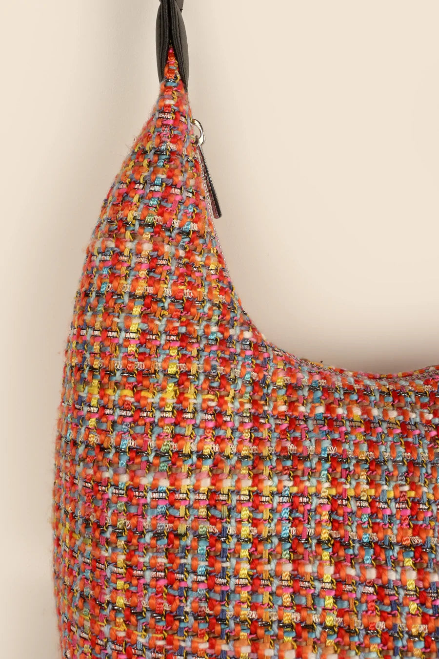Katie Medium Handloom Shoulder Bag