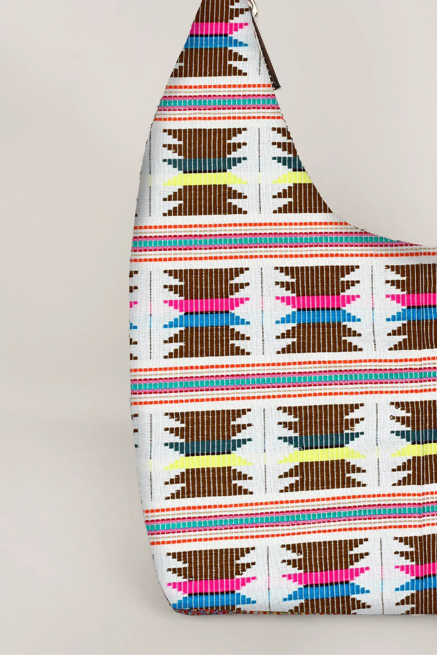 Katie Medium Handloom Shoulder Bag