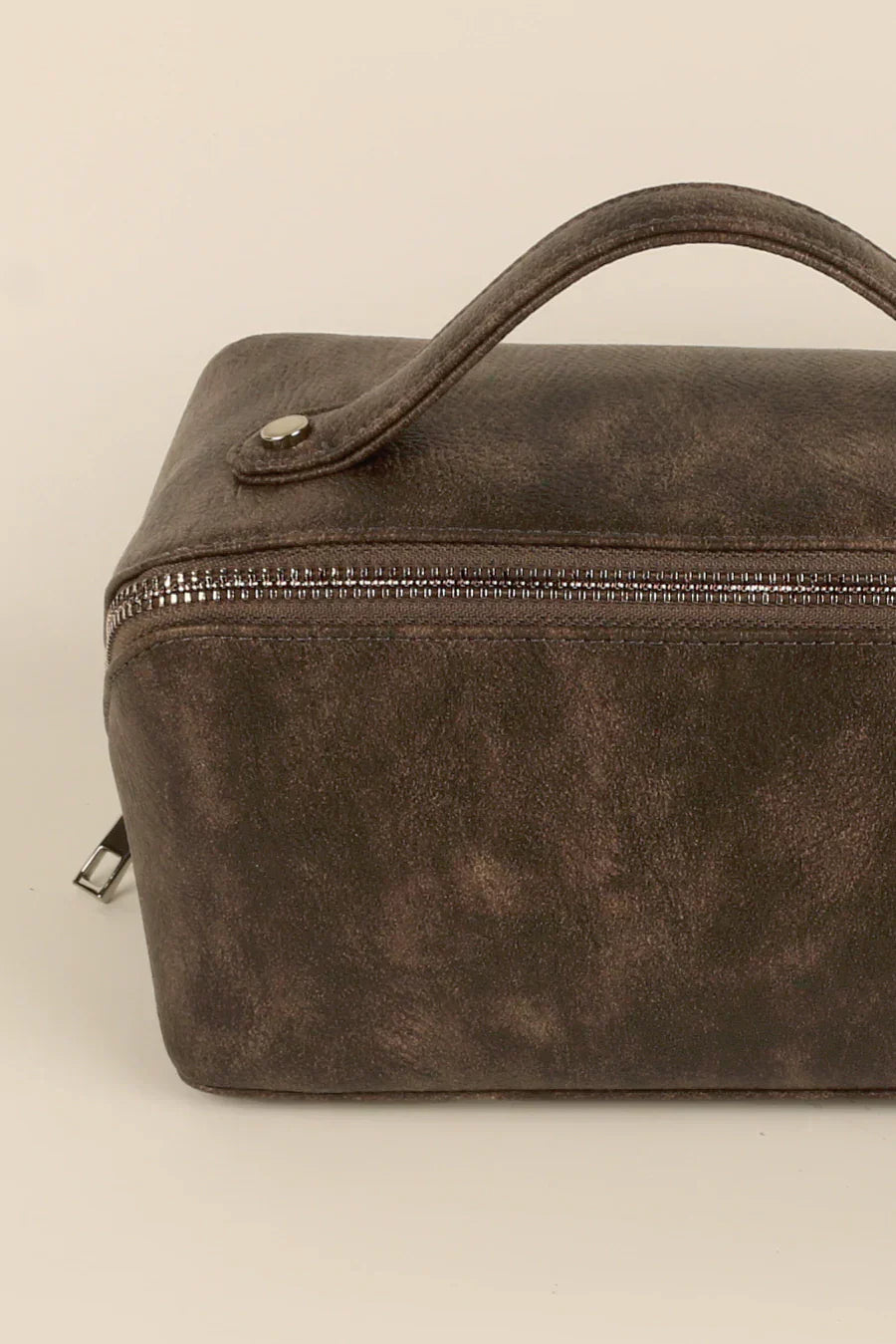 Emi Vegan Leather Toiletry Pouch