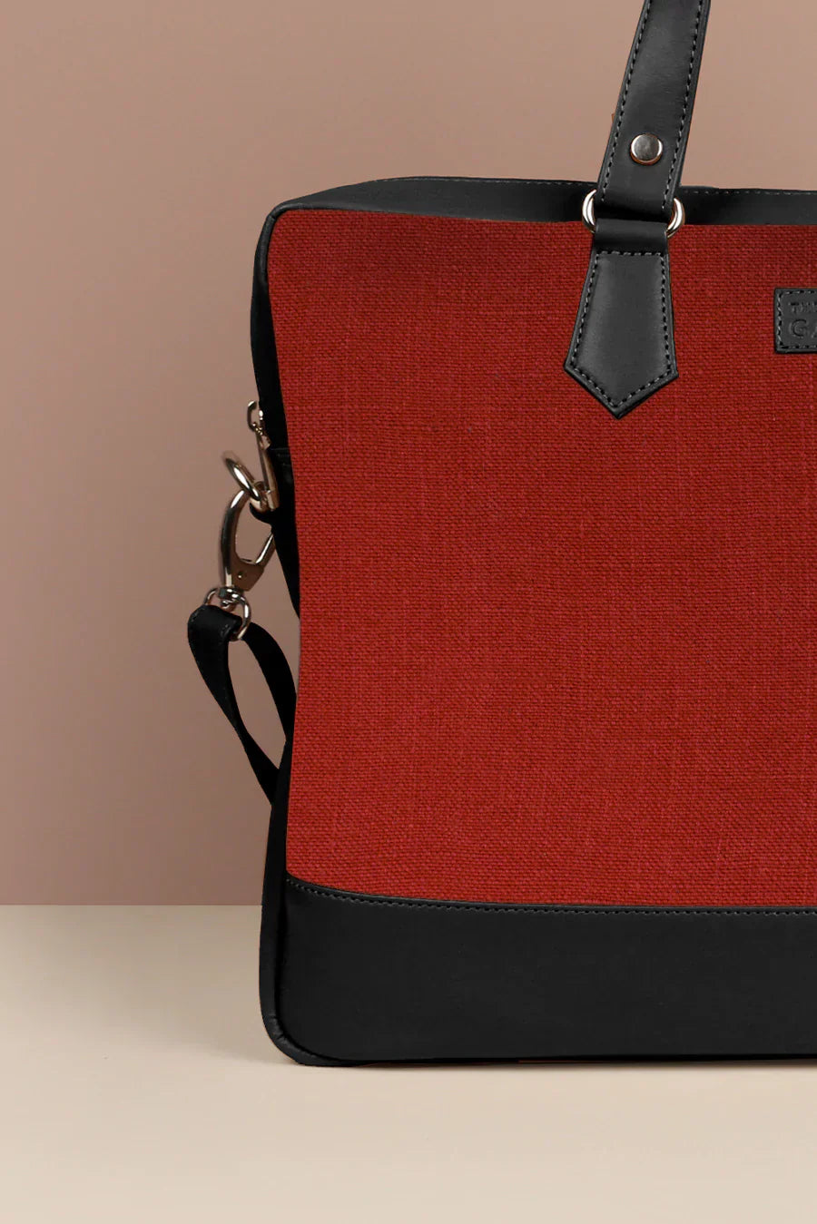 The House of Ganges - Ross Soft Jute 15 Inch Laptop Bag for Men