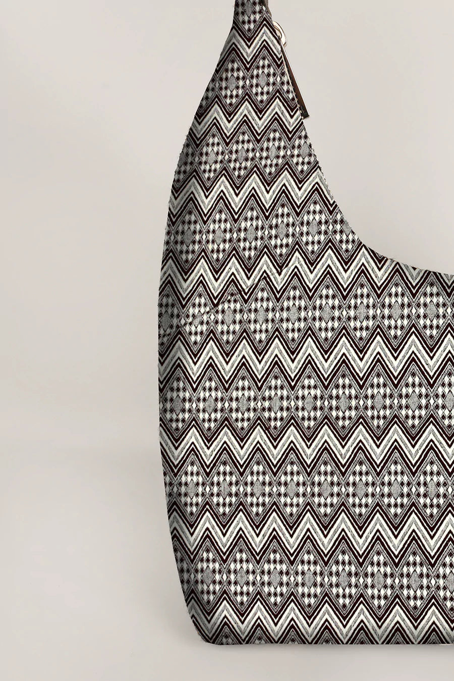 Katie Medium Handloom Shoulder Bag