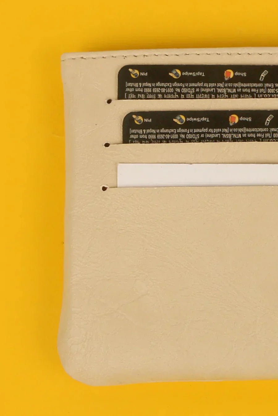 The House Of Ganges Archie Cash and Card Organizer Vegan Leather