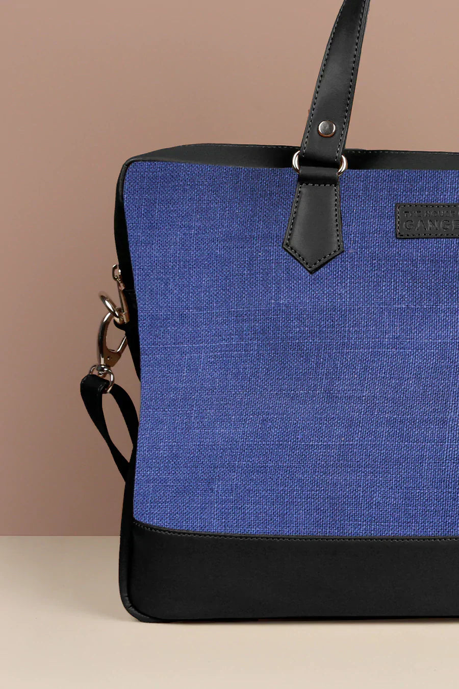 The House of Ganges - Ross Soft Jute 15 Inch Laptop Bag for Men