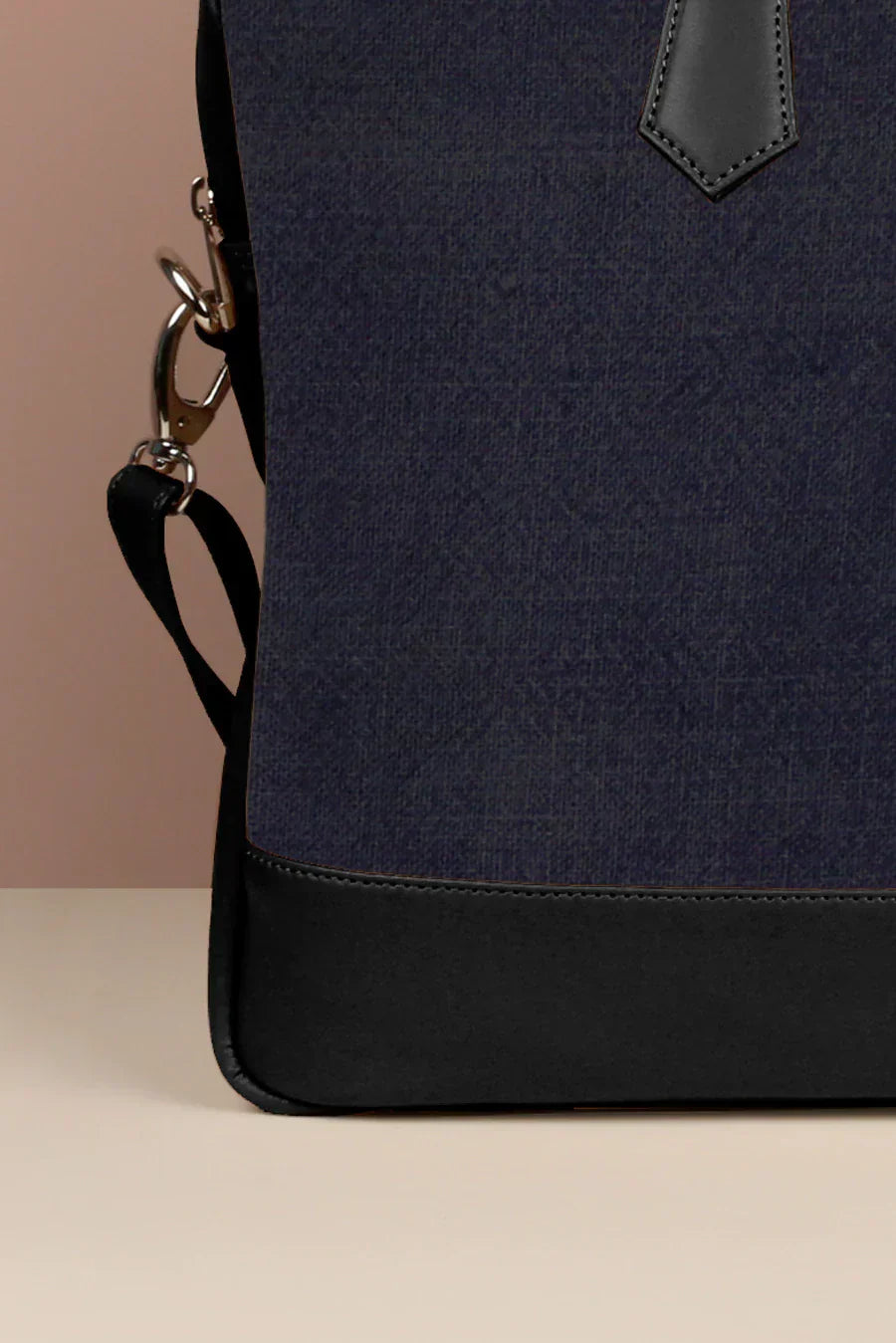 The House of Ganges - Ross Soft Jute 15 Inch Laptop Bag for Men