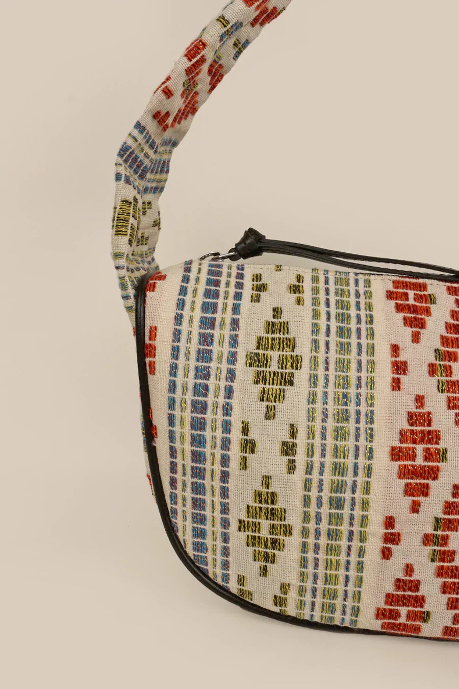 The House Of Ganges Cushy Handloom Shoulder Bag