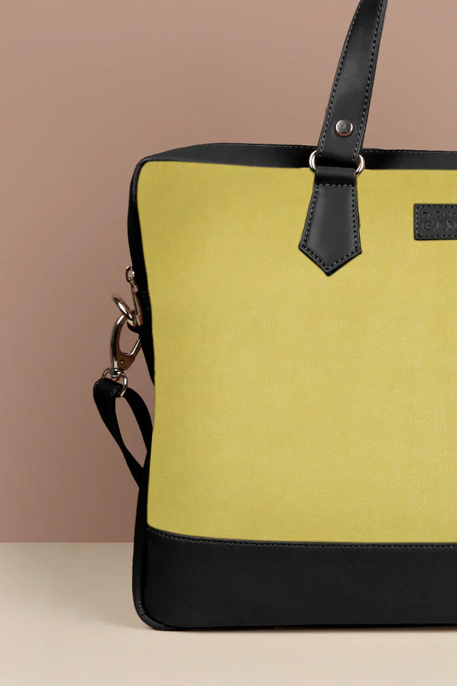 The House of Ganges - Ross Soft Jute 15 Inch Laptop Bag for Men