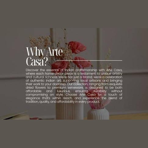 Gomphera with Crystal Glass vase - https://artecasa.in/