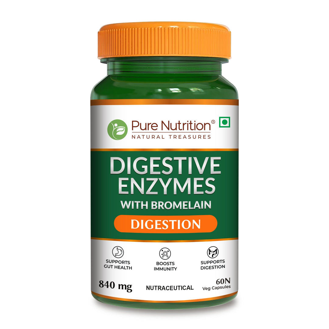 Gut Health Combo: Probiotics 25 Billion CFU + Digestive Enzymes
