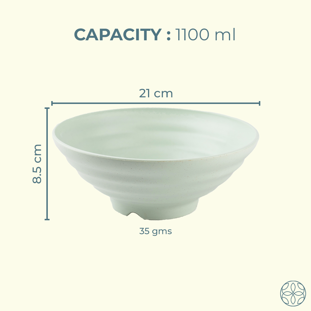 Irida Naturals Wheat Straw Ramen Bowls