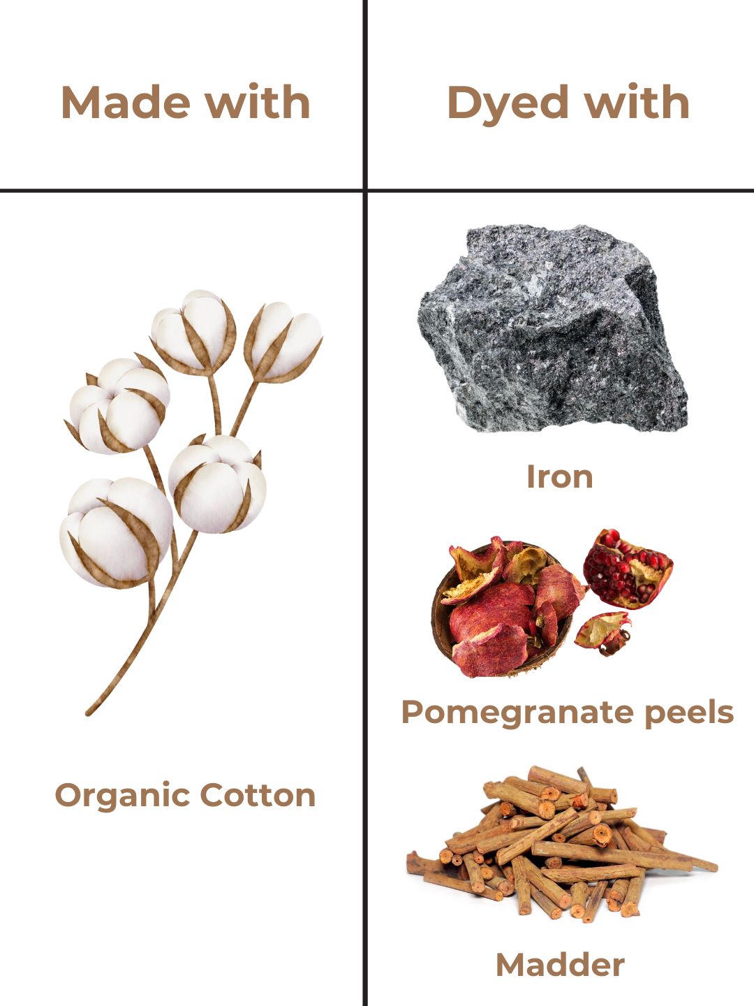 Organic Cotton & Natural Dye Men&