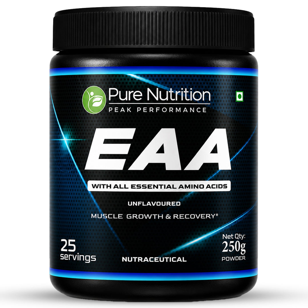 EAA Powder  All 9 Essential Amino Acids | Unflavoured | Muscle Support