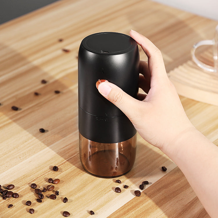 The Bean Co Roasters Electric Coffee Grinder | Powered by USB Plug-in Wire | with Cleaning Brush