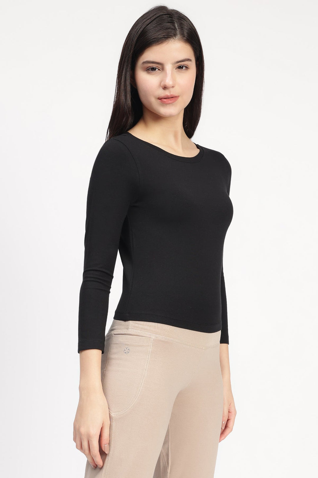 Dysha Organic Cotton Stretch Yoga T-shirt