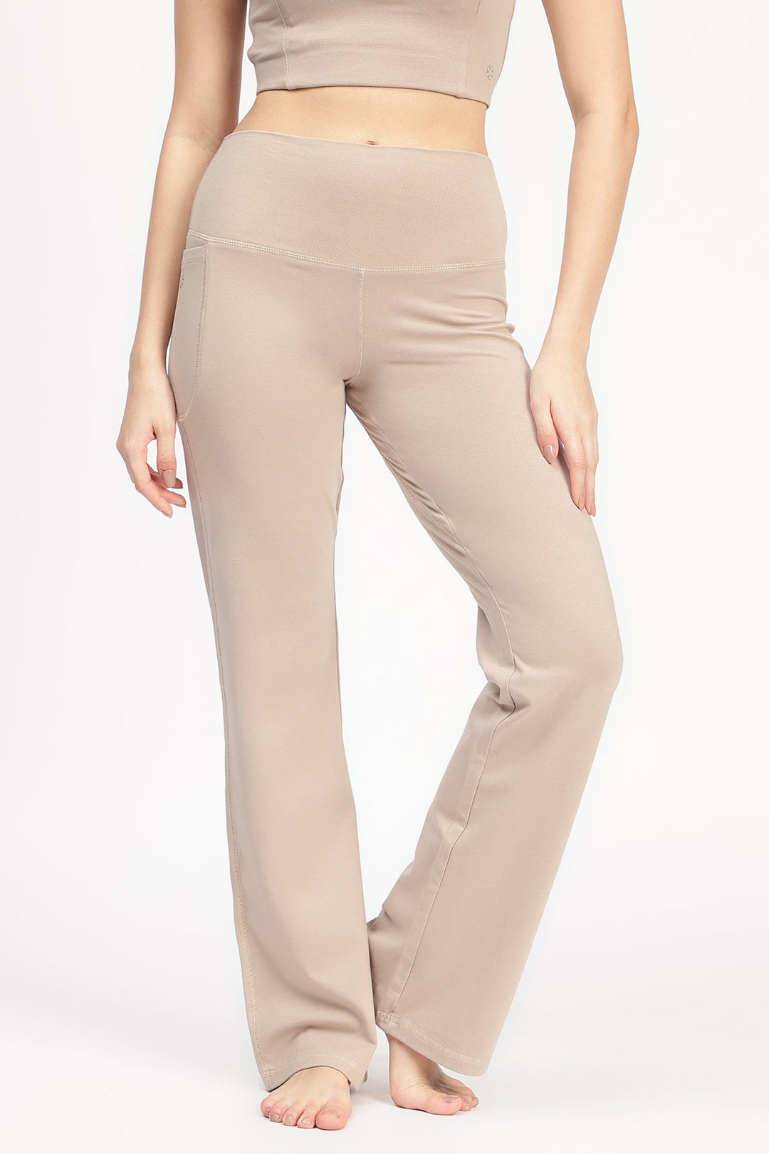Sienna Organic Cotton Flare Yoga Pants