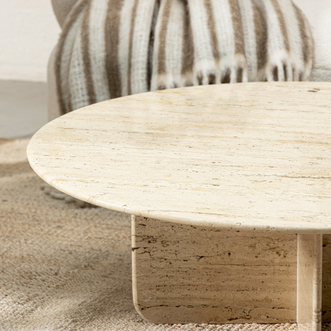 Muun Home Norge Coffee Table - Travertine